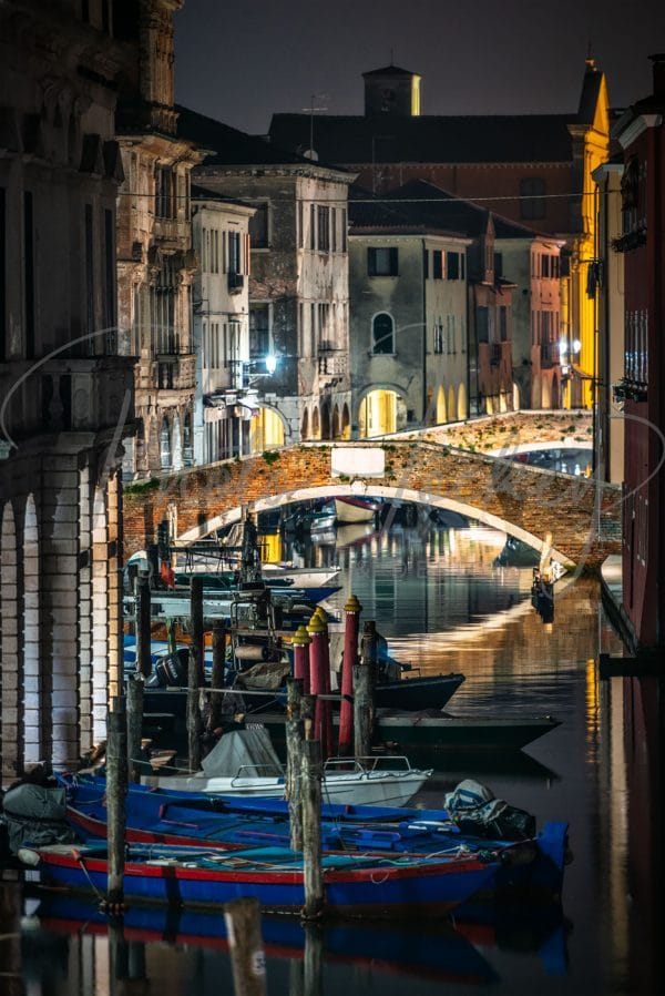 Wandbild-Kanal-Grande-Venedig-Italien